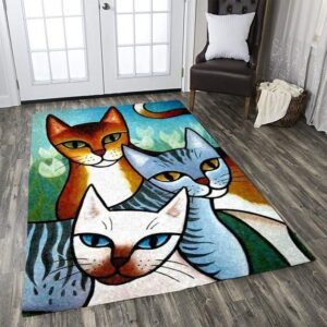 Cat Area Rug Carpet