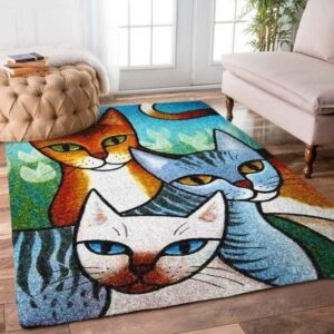 Cat Area Rug Carpet