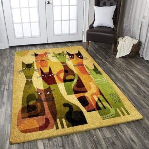 Cat Area Rug Carpet