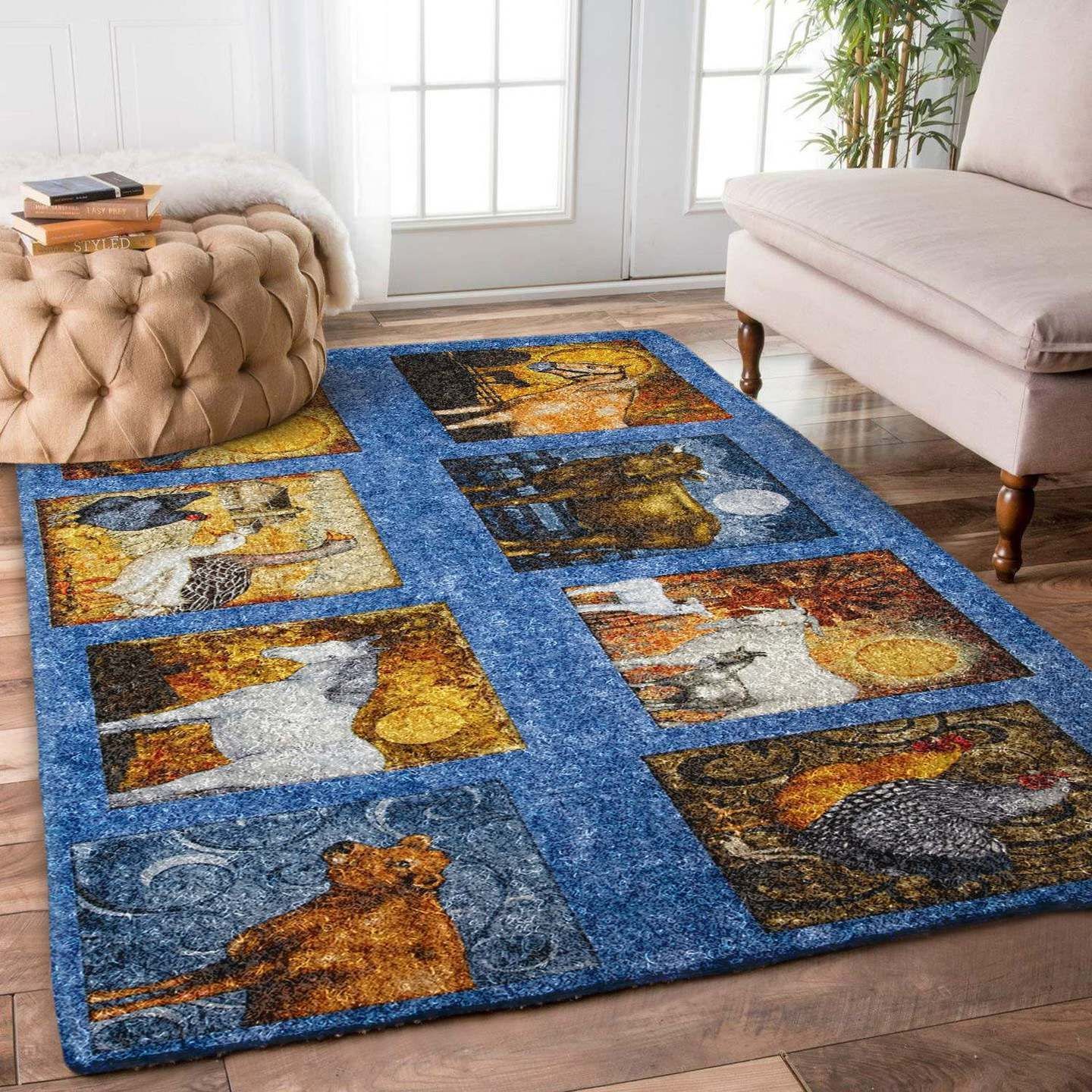 Cattle Farm Rug Carpet