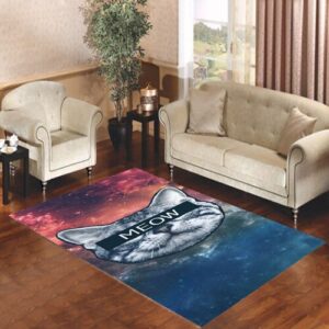 Censored Cat Living room carpet rugs