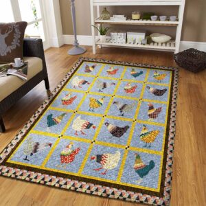 Chicken CR22573 Rug Carpet