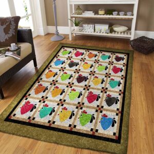 Chicken ZO85549 Rug Carpet