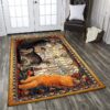 Christmas Cat Rug Carpet