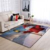 Christmas Cute Snowman Area Rug / Rug Carpet