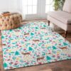 Christmas Reindeer Rug Carpet
