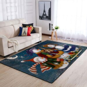 Christmas - Snowman Area Rug / KC39937 Rug Carpet