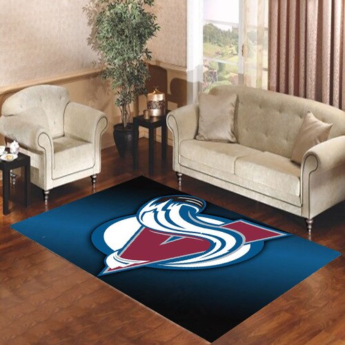 Colorado Avalanche Living room carpet rugs