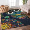 Colorful Owl Rug Carpet