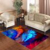 Colorful Shaggy Bulrush Living room carpet rugs