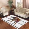 Colourfull Elepahant Flower Living room carpet rugs