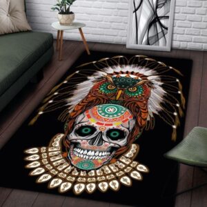 Cool Owl Rectangle EO32768 Rug Carpet