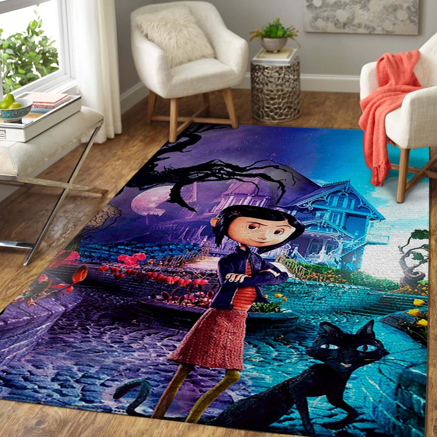 Coraline Area Rug / Movie Floor JB28793 Rug Carpet