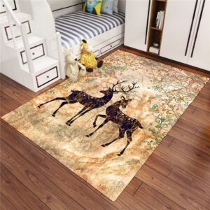 Couple Of Deer Rug Carpet