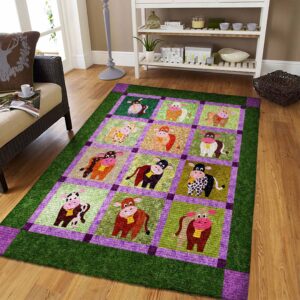 Cow KA98587 Rug Carpet