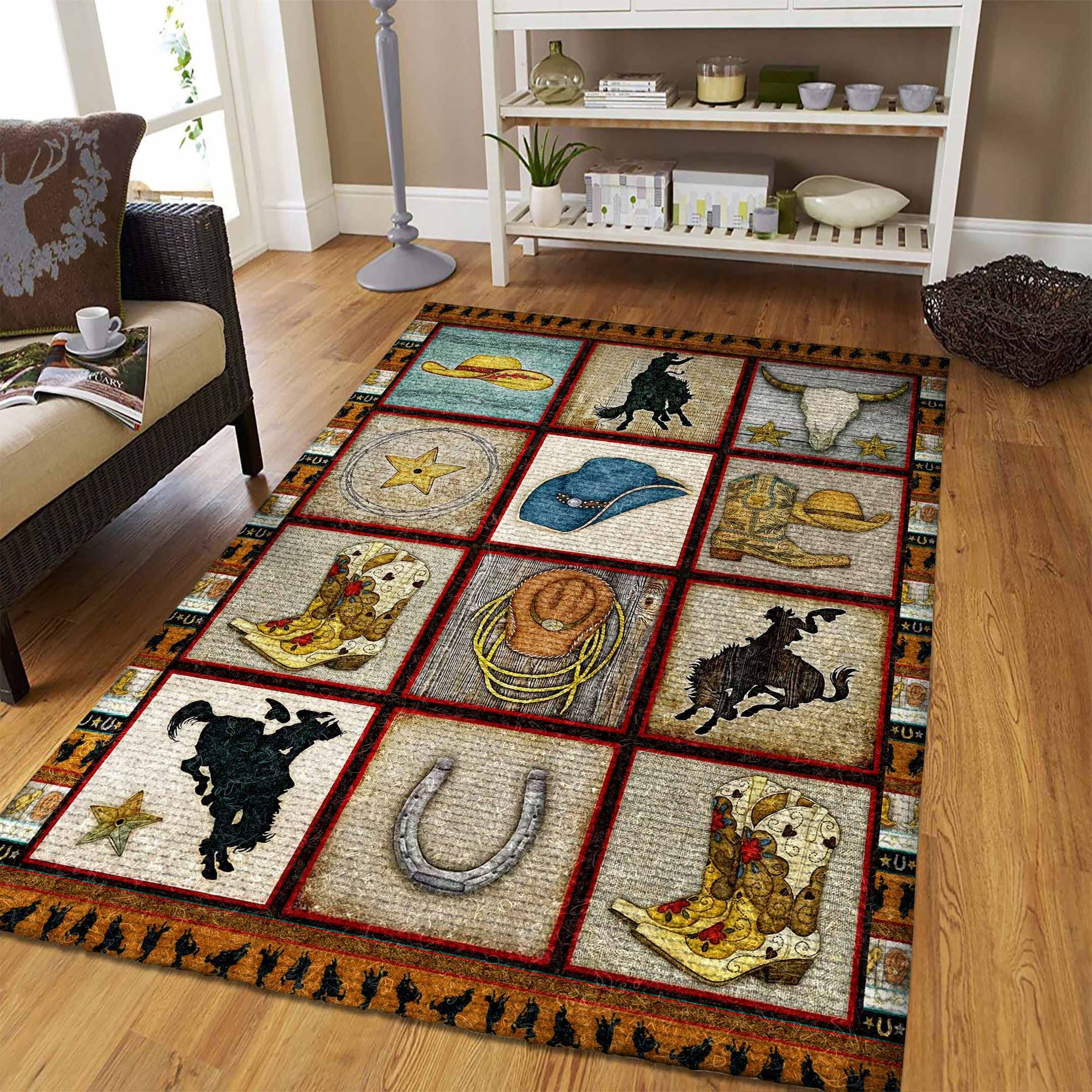 Cowboy Rug Carpet