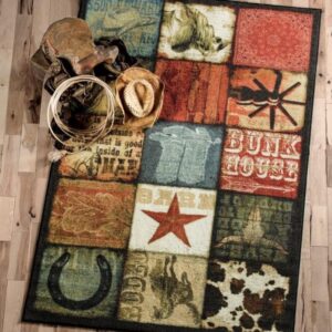Cowboy Rectangle ME63745 Rug Carpet