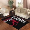 Crimson Tide A Alabama Living room carpet rugs