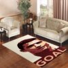 Cristiano Ronaldo Goal Football Living room carpet rugs
