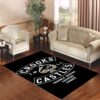 Crooks Castles Air Gun Spades Living room carpet rugs