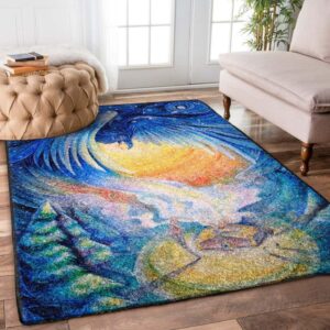 Crow Spirit Rug Carpet
