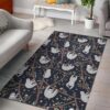 Cute Sloth Rectangle Rug Carpet