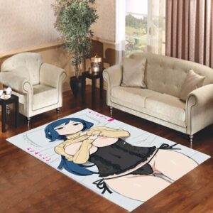 Cute and Sexy Girl Living room carpet rugs