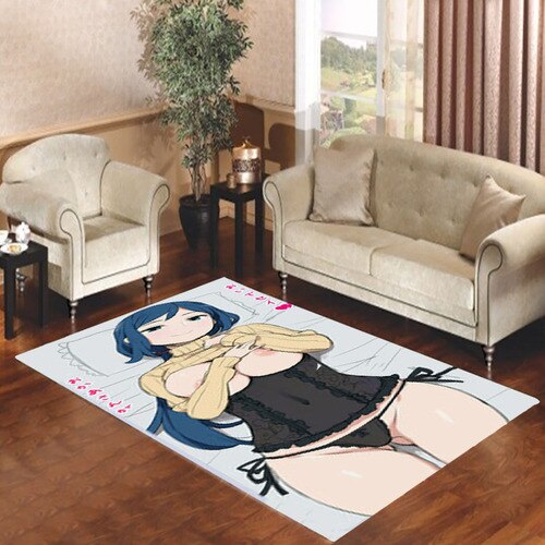 Cute and Sexy Girl Living room carpet rugs