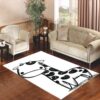 Cute giraffe Living room carpet rugs