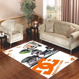 DC KEN BLOCK GYMKHANA Living room carpet rugs