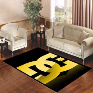 DC LOGO ART Living room carpet rugs