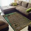 Dungeons & Dragons Lankhmar City Adventure Map Area Rug Carpet