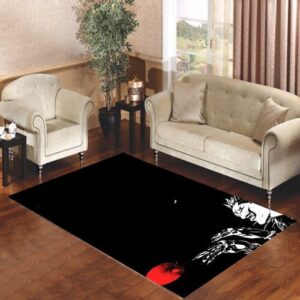DEATH NOTE RYUK AND THE APPLE Living room carpet rugs