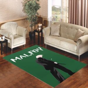 DRACO MALFOY SILHOUETTE Living room carpet rugs