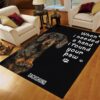 Dachshund Carrying You Rug Carpet