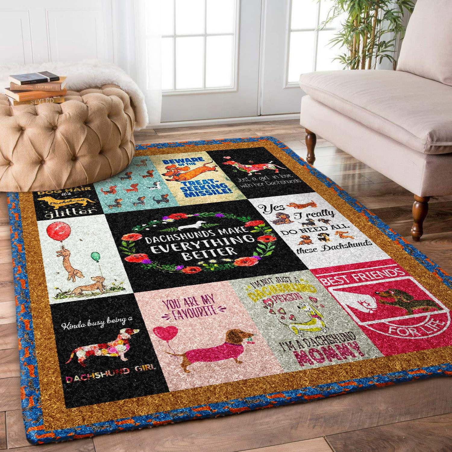 Dachshund Rug Carpet