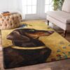 Dachshund HW66779 Rug Carpet