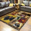 Dachshund Story Area Rug Carpet