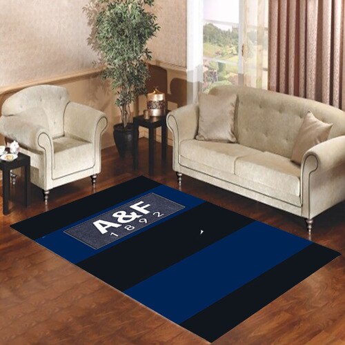 Dark Blue Abercrombie And Fitch Living room carpet rugs