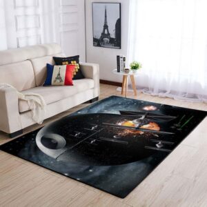 Darth Vader Area Rug Carpet - Star Wars Home Decor- HomeBeautyUS