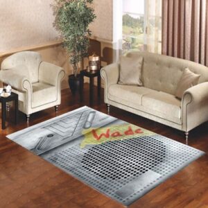 Deadpool Radio Walkman Living room carpet rugs