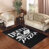 Death By Pizza Living room carpet rugs