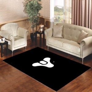 Destiny Black Living room carpet rugs