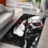 "Diabolique" Premium Skull Area Rug Carpet