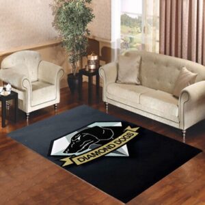 Diamond Dogs MGS V Phantom Pain Living room carpet rugs