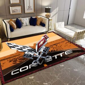 Corvette Rug Carpet Decor