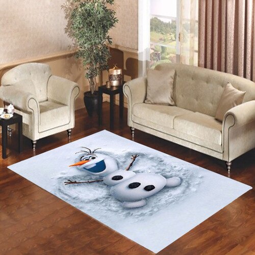 Disney Frozen Olaf 2 Living room carpet rugs