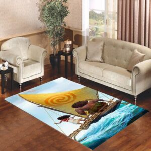 Disney Moana Movies Princess Ocean Living room carpet rugs