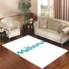 Disney Moana Movies Title Blue Living room carpet rugs