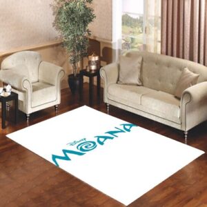Disney Moana Movies Title Blue Living room carpet rugs